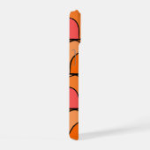 Iphone 15 Hülle Design 70er orange (Rechte Seite)