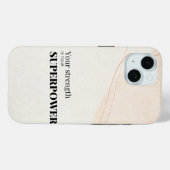 iPhone 15 Hülle für dich (Rückseite (Horizontal))