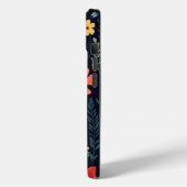 iPhone 15 Phone Case mit Blumendesign (Rückseite / Links)