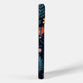 iPhone 15 Phone Case mit Blumendesign (Rückseite / Rechts)