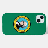 iPhone 15 Plus Case-Mate, Flagge des Bundesstaates Case-Mate iPhone Hülle (Rückseite (Horizontal))