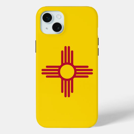 iPhone 15 Plus Case-Mate, Flagge New Mexico Case-Mate iPhone Hülle (Rückseite)