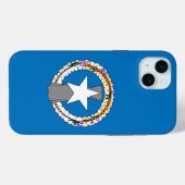 iPhone 15 Plus Case-Mate, Flagge Nord-Mariana Case-Mate iPhone Hülle (Rückseite (Horizontal))
