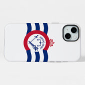 iPhone 15 Plus Case-Mate, Flagge von Cincinnati Hülle (Rückseite (Horizontal))