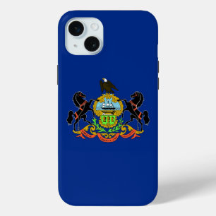 iPhone 15 Plus Case-Mate, Flagge von Pennsylvania Case-Mate iPhone Hülle