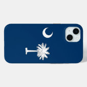 iPhone 15 Plus Case-Mate, Flagge von South Carolin Case-Mate iPhone Hülle (Rückseite (Horizontal))