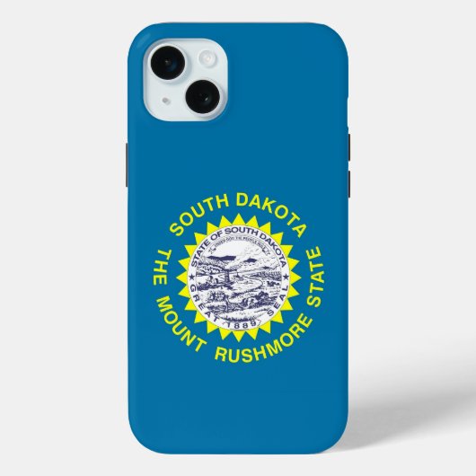 iPhone 15 Plus Case-Mate, Flagge von South Dakota Case-Mate iPhone Hülle (Rückseite)