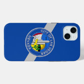 iPhone 15 Plus Case-Mate, Las Vegas-Flagge Case-Mate iPhone Hülle (Rückseite (Horizontal))