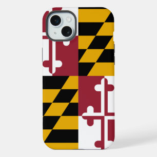 iPhone 15 Plus Case-Mate, Maryland-Flagge Hülle