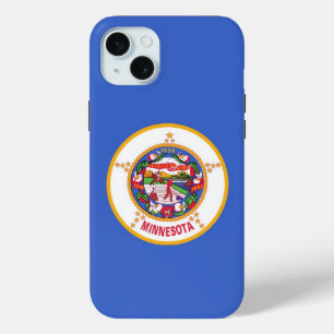 iPhone 15 Plus Case-Mate, Minnesota-Flagge Case-Mate iPhone Hülle