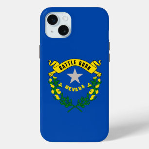 iPhone 15 Plus Case-Mate, Nevada-Flagge Case-Mate iPhone Hülle