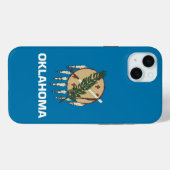 iPhone 15 Plus Case-Mate, Oklahoma-Flagge Case-Mate iPhone Hülle (Rückseite (Horizontal))
