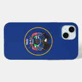 iPhone 15 Plus Case-Mate, Utah-Staatsflagge Case-Mate iPhone Hülle (Rückseite (Horizontal))