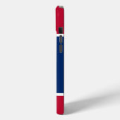 iPhone 15 Plus Case-Mate, Wyoming-Flagge Case-Mate iPhone Hülle (Rückseite / Links)