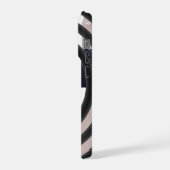 iPhone 15 Pro abstraktes Design Hülle (Linke Seite)