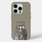 Iphone 15 pro Case Geschenk für Bestie (Rückseite)