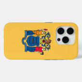 iPhone 15 Pro Case-Mate, Flagge New Jersey Case-Mate iPhone Hülle (Rückseite (Horizontal))