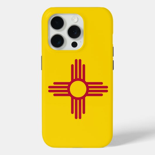 iPhone 15 Pro Case-Mate, Flagge New Mexico Case-Mate iPhone Hülle (Rückseite)