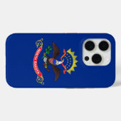 iPhone 15 Pro Case-Mate, Flagge North Dakota Case-Mate iPhone Hülle (Rückseite (Horizontal))