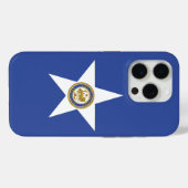 iPhone 15 Pro Case-Mate, Flagge von Houston Case-Mate iPhone Hülle (Rückseite (Horizontal))