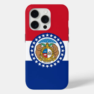 iPhone 15 Pro Case-Mate, Flagge von Missouri Case-Mate iPhone Hülle