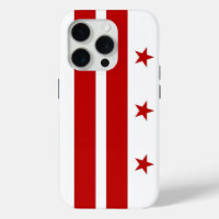 iPhone 15 Pro Case-Mate, Flagge von Washington DC