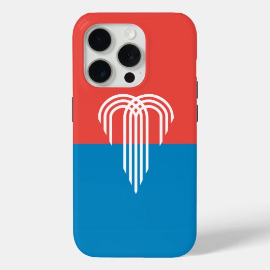 iPhone 15 Pro Case-Mate, Kansas City-Flagge Case-Mate iPhone Hülle (Rückseite)