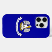 iPhone 15 Pro Case-Mate, Louisiana-Flagge Case-Mate iPhone Hülle (Rückseite (Horizontal))