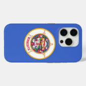 iPhone 15 Pro Case-Mate, Minnesota-Flag Case-Mate iPhone Hülle (Rückseite (Horizontal))