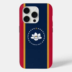 iPhone 15 Pro Case-Mate, Mississippi-Flagge Case-Mate iPhone Hülle
