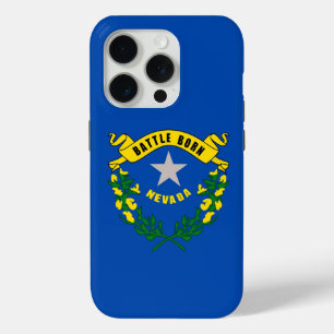 iPhone 15 Pro Case-Mate, Nevada-Flagge Case-Mate iPhone Hülle