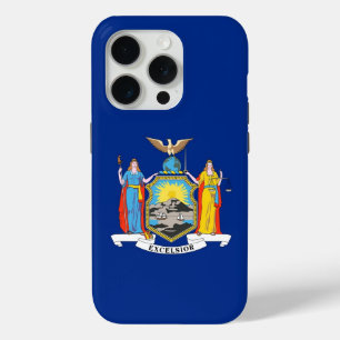 iPhone 15 Pro Case-Mate, New Yorker Staatsflagge Case-Mate iPhone Hülle
