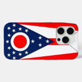 iPhone 15 Pro Case-Mate, Staatsflagge von Ohio Case-Mate iPhone Hülle (Rückseite (Horizontal))