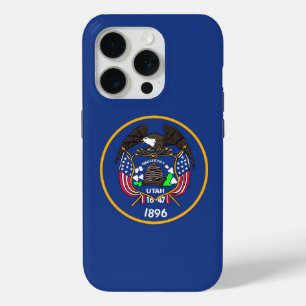 iPhone 15 Pro Case-Mate, Utah-Flagge Case-Mate iPhone Hülle