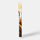 iPhone 15 Pro Case mit muffigem Bulldog-Design (Rückseite / Links)