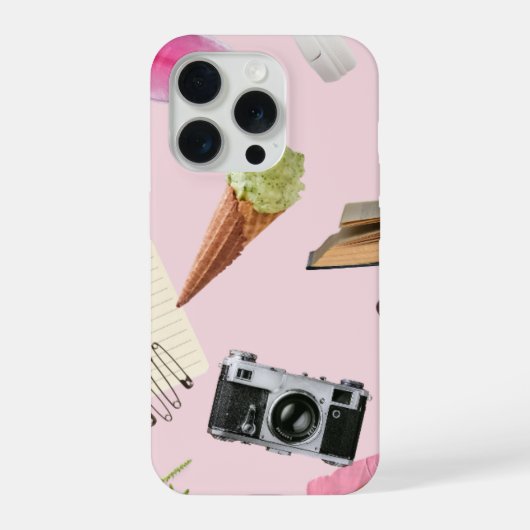 Iphone 15 Pro Handyhülle mit ästhetischem Design Hülle (Rückseite)