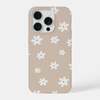 iPhone 15 Pro Handyhülle mit Blumendesign. Hülle