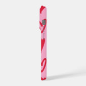 IPhone 15 Pro-Handyhülle mit Herz-Design. Hülle (Linke Seite)