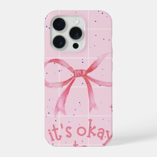 Iphone 15 Pro Hülle mit einem Banddesign (Rückseite)