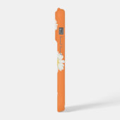 Iphone 15 Pro Hülle Orangefarbene Handyhülle Desig (Linke Seite)