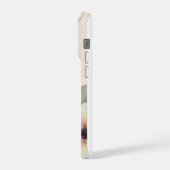 Iphone 15 Pro Hülle (Schöne Blumenmuster) (Linke Seite)