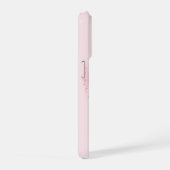 Iphone 15 Pro Hülle Soft Pink Herz. (Rechte Seite)