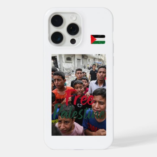Iphone 15 Pro Max Case Free Palestine  Hülle (Rückseite)