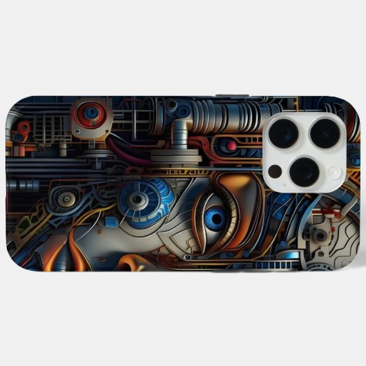 iPhone 15 pro max Case Science and Technology (Rückseite (Horizontal))