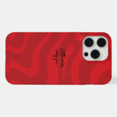 iPhone 15 Pro Max Fall "Lass die Waves Carry You" Hülle (Rückseite (Horizontal))