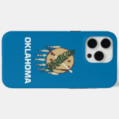 iPhone 15 Pro Max Fall, Oklahoma Flag Case-Mate iPhone Hülle (Rückseite (Horizontal))