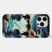 iPhone 15 Pro Max Hülle - Junge Männer im Onsen (Rückseite (Horizontal))