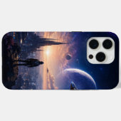 iPhone 15 Pro Max Hülle • Sci-Fi futuristische Sta (Rückseite (Horizontal))