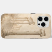iPhone 15 Pro Max Hülle Tough • Antike Ruinen (Rückseite (Horizontal))