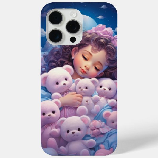 iPhone 15 Pro Max - Mond-5 Case-Mate iPhone Hülle (Rückseite)